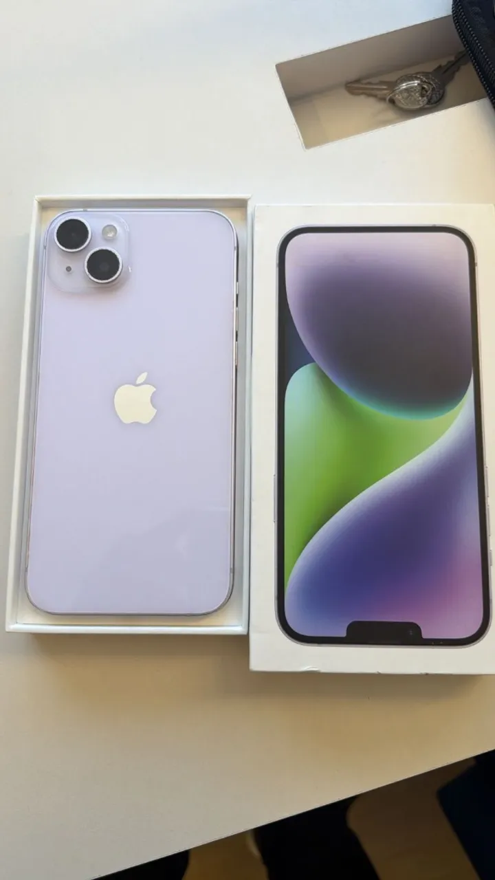 iPhone 14 lilás 128 gb - Celulares e Smartphones - Potecas, São