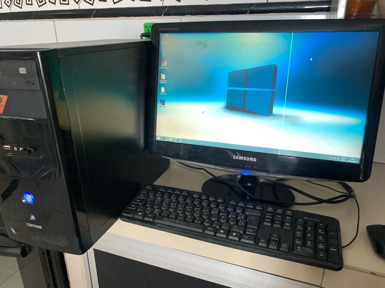 Computador completo funcionando 