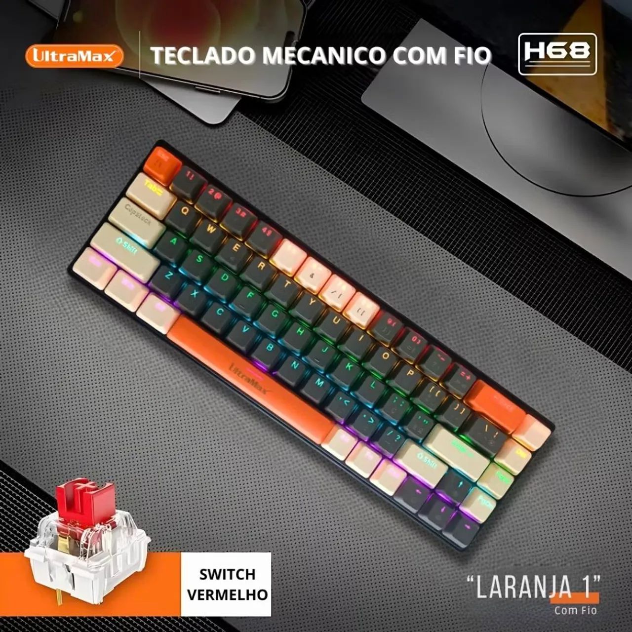 Teclado Mecânico Gamer - Foto 3