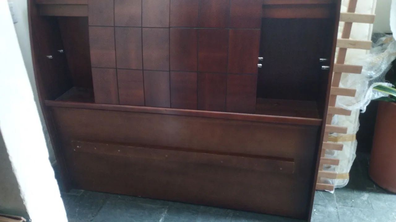 Cama de casal baú com colchão  - Foto 2