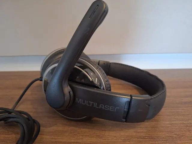 Headset Pro Conexão USB Mic e Cancelamento de Ruído Multilaser - Foto 5