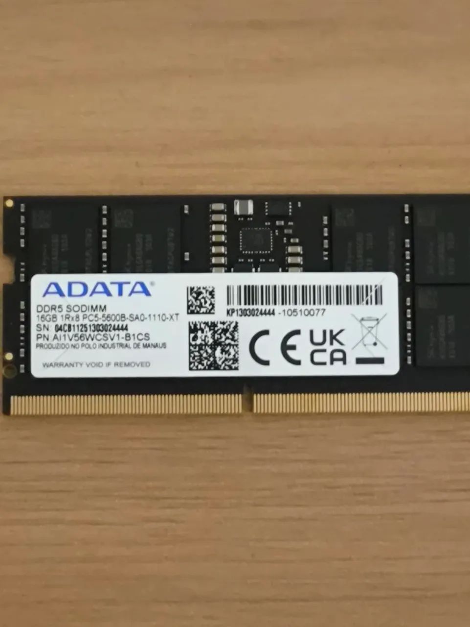 Memória DDR5 16GB