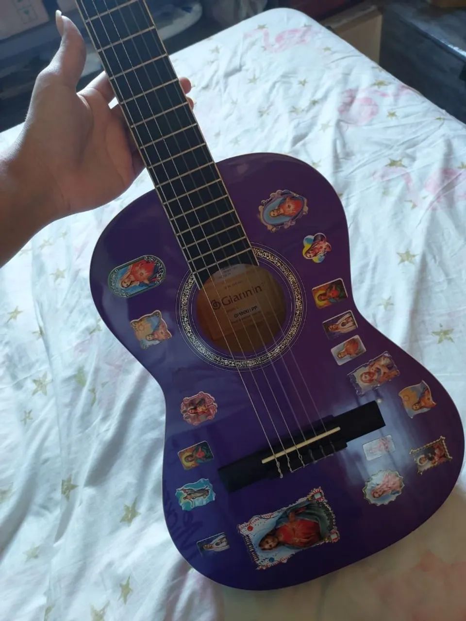 Violão Giannini Roxo Infantil  - Foto 2