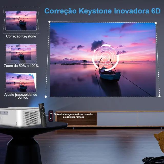  Projetor  ThundeaL TD92 Pro  - Foto 5