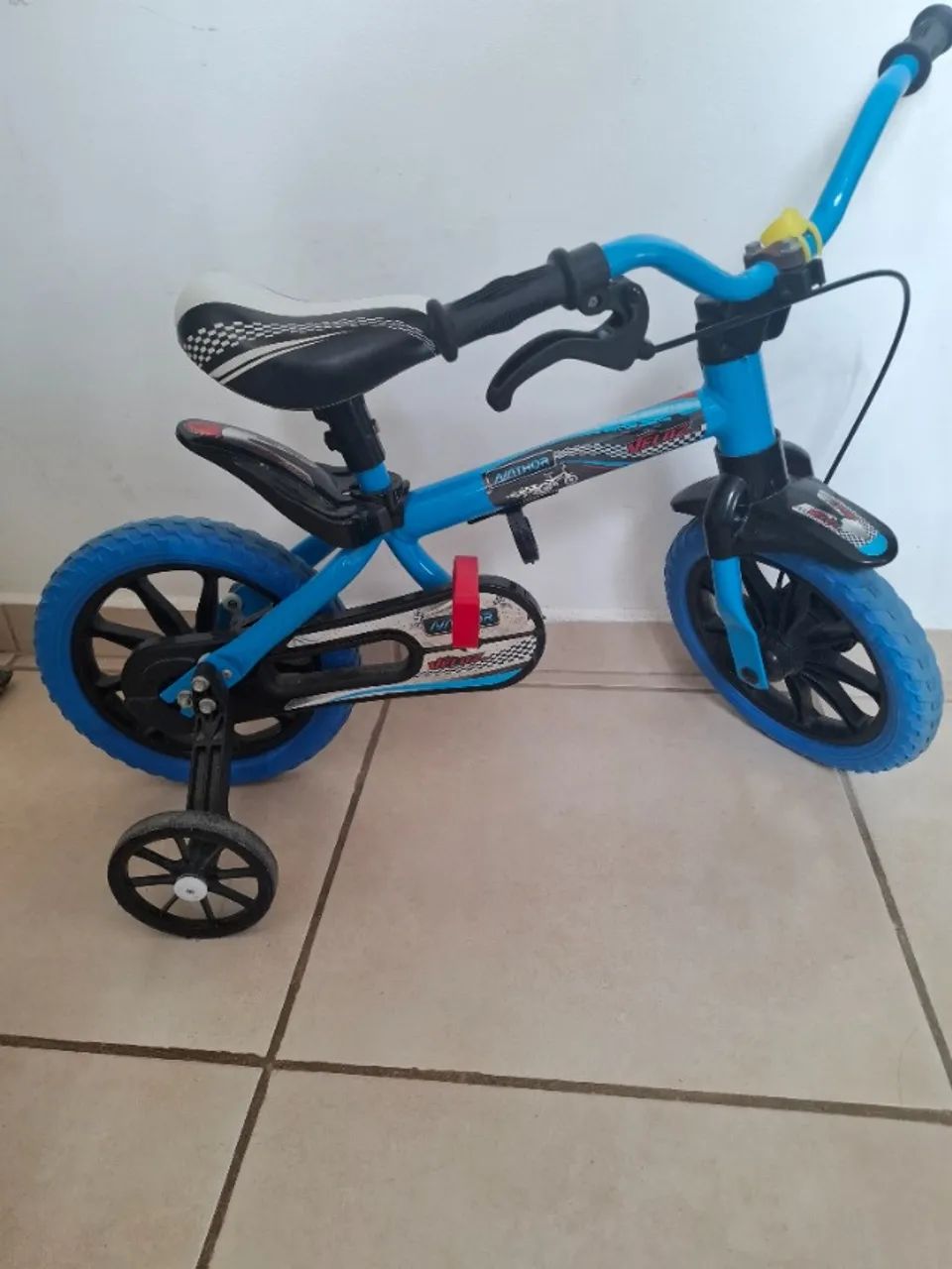 Bicicleta aro 12 azul 