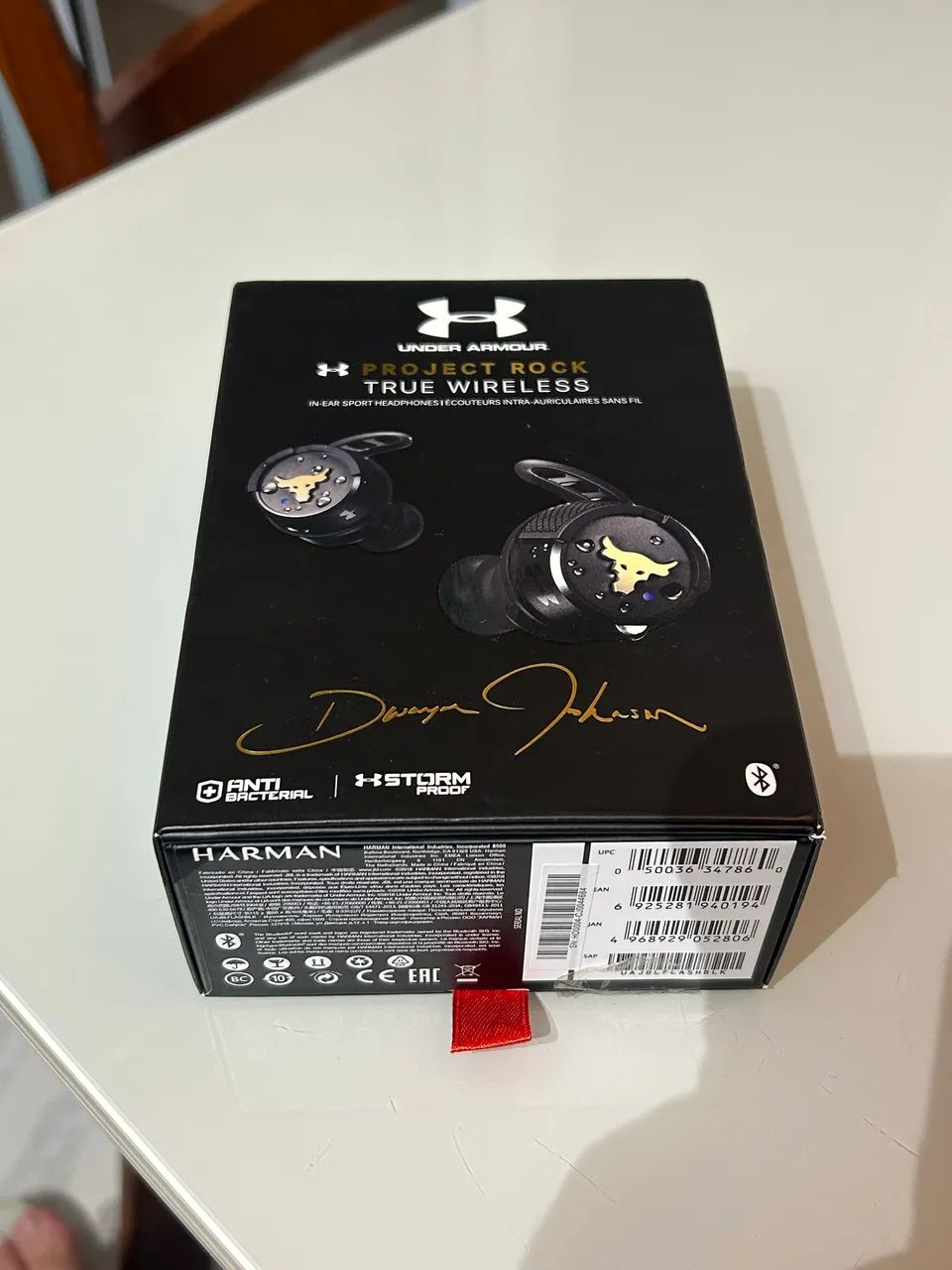Fone JBL Under Armour The Rock