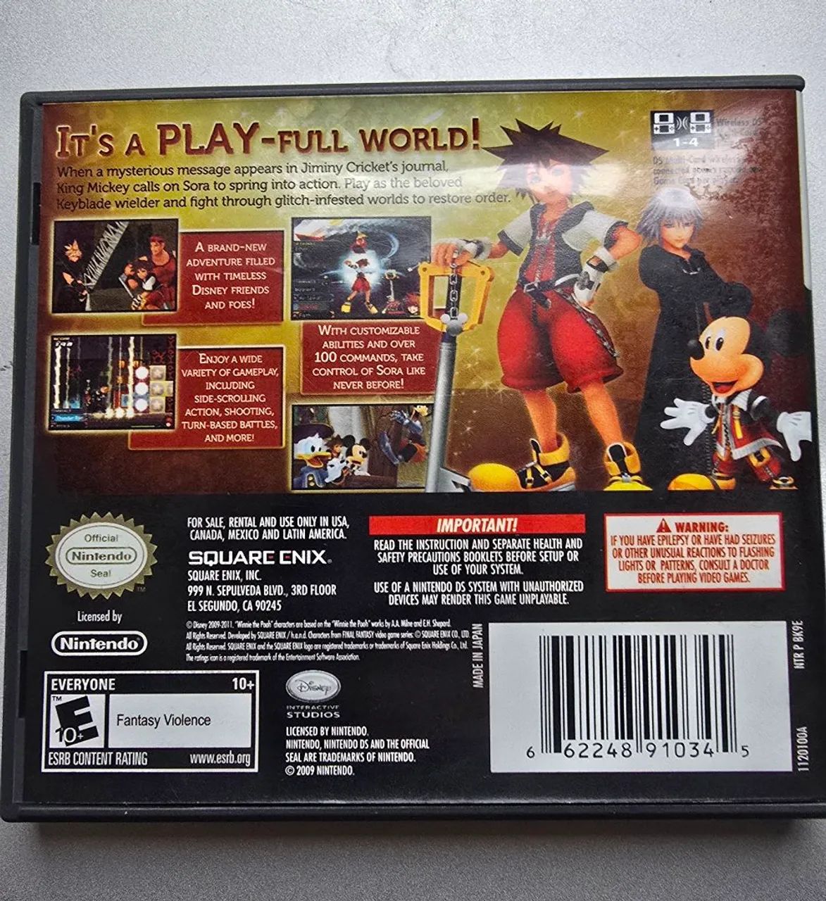 Kingdom Hearts: Re:coded (Nintendo DS) - Foto 2
