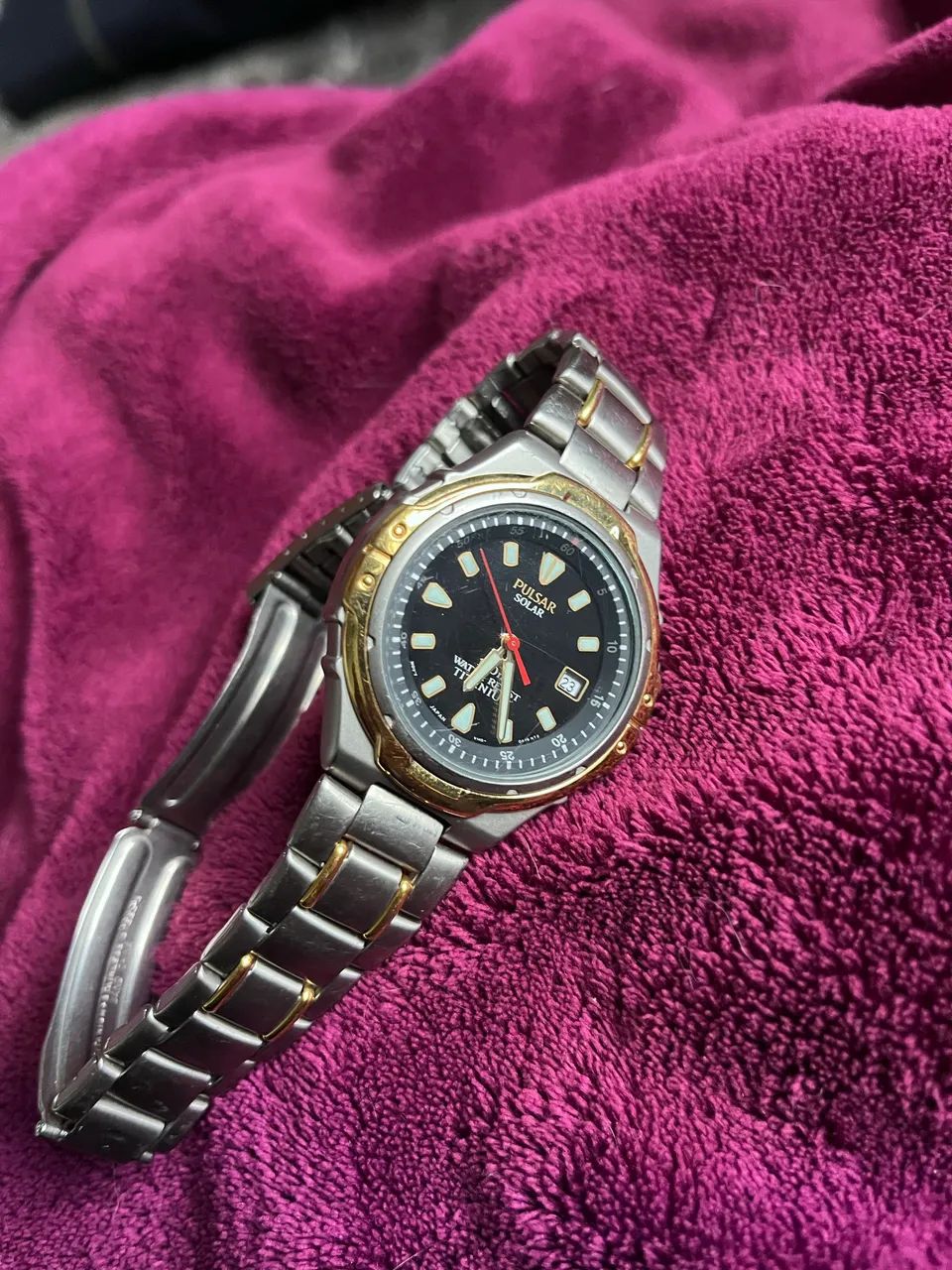 Relógio seiko pulsar solar raríssimo no Brasil - Foto 2