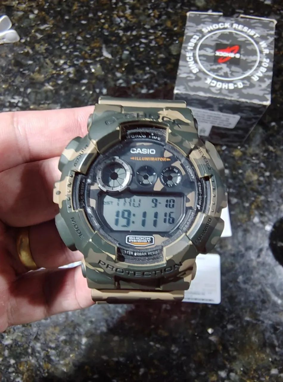Relógio G-shock GD-120CM