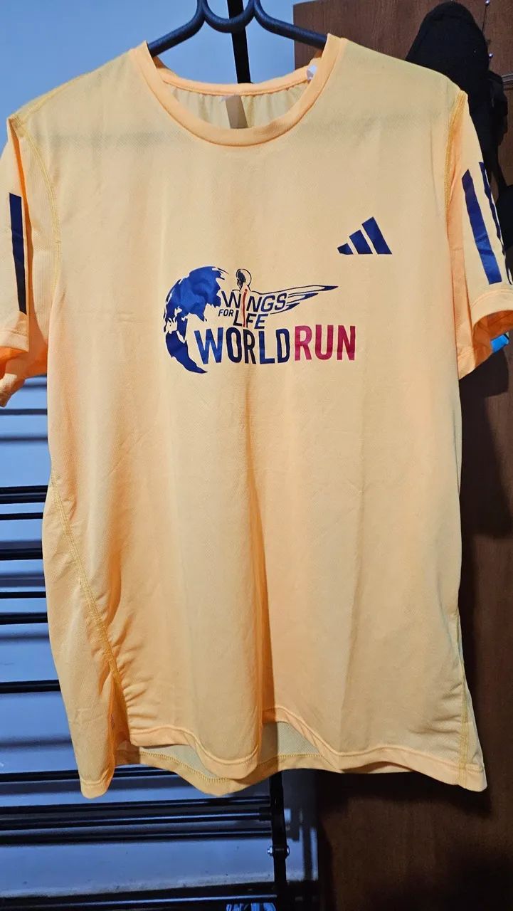 Camiseta adidas world run original. G