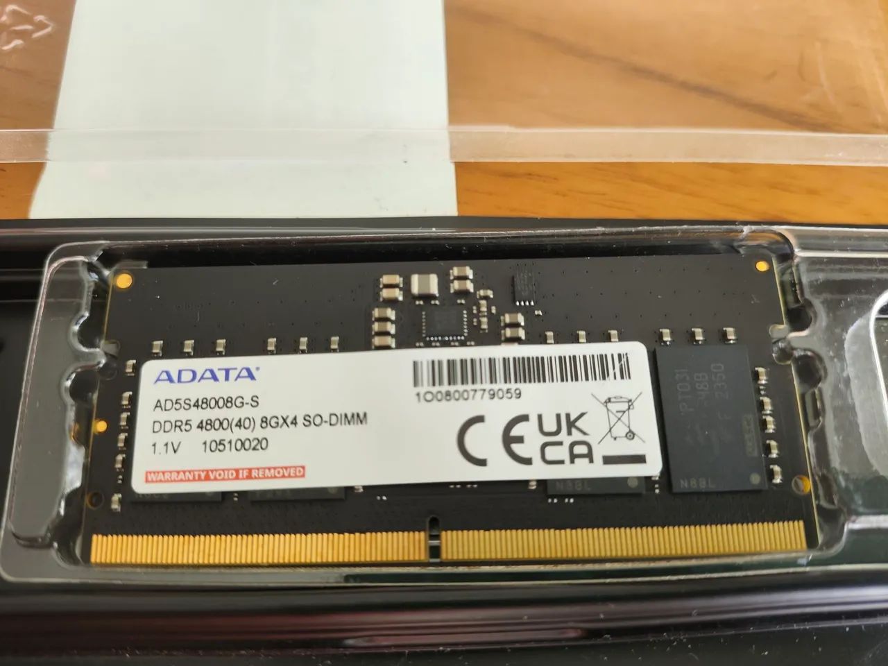 Memória RAM ADATA 8GB DDR5 - SO-DIMM - Foto 2