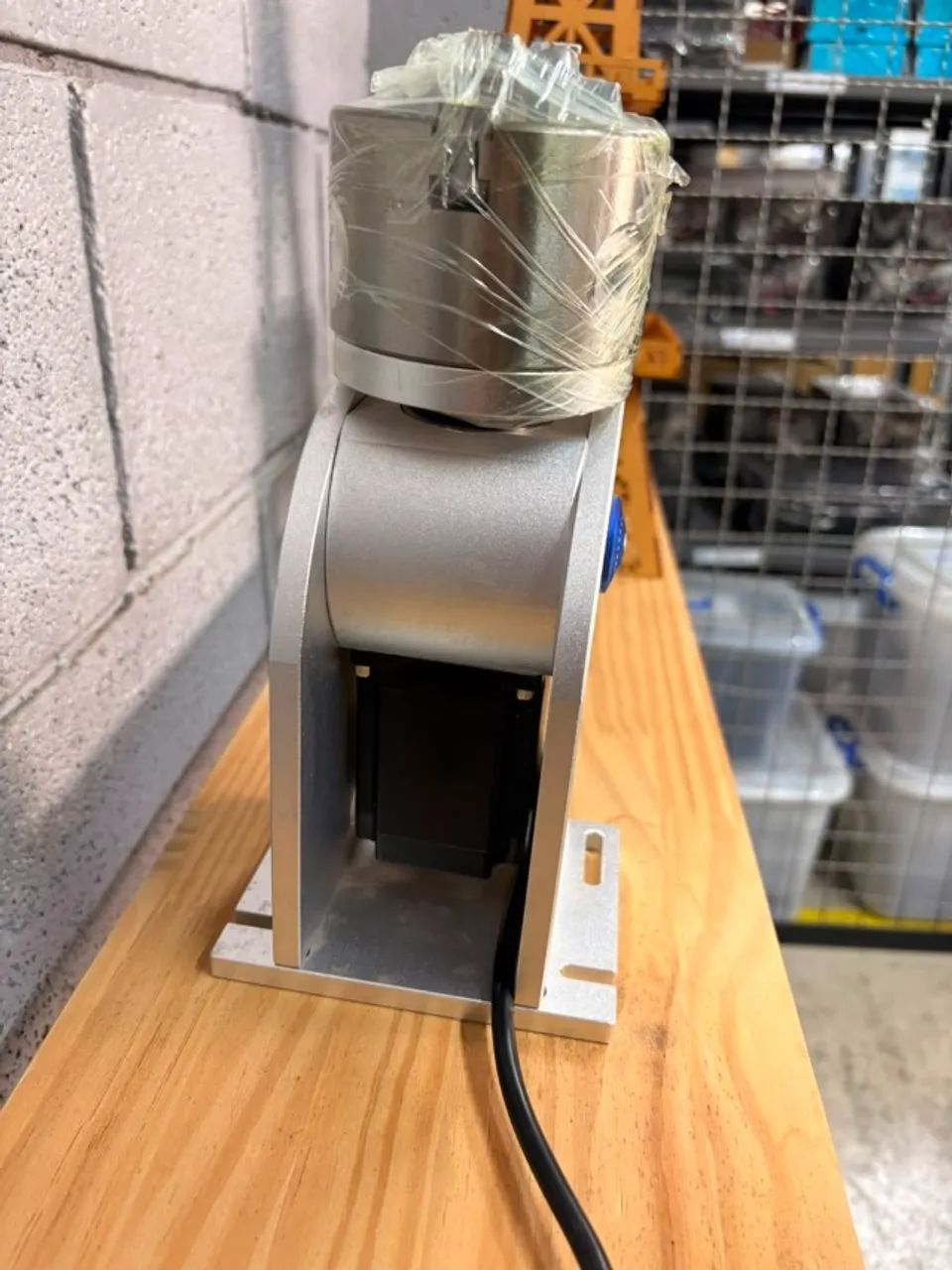 EIXO ROTATIVO FIBER CNC 