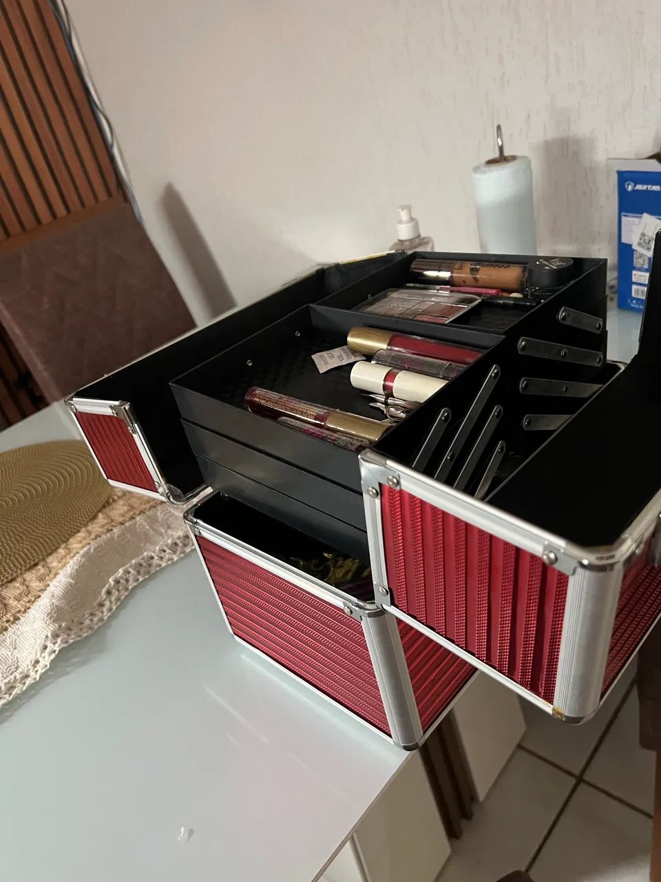 Maleta maquiagem profissional  - Foto 5