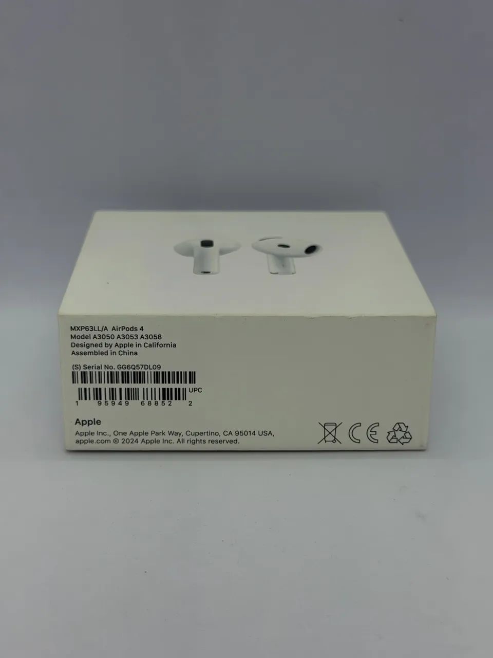AirPods 4 Apple Original A3050/A3053 - Pouquíssimo Usado - Fones