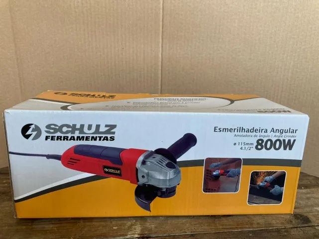 Esmerilhadeira Angular Schulz 800W Nova 
