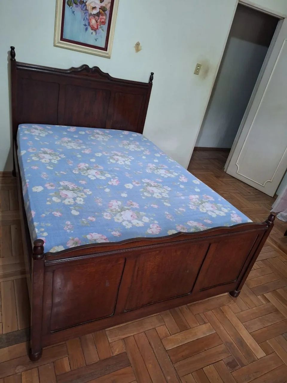 Cama de casal Jacarandá Anos 40 (Relíquia) - Foto 4