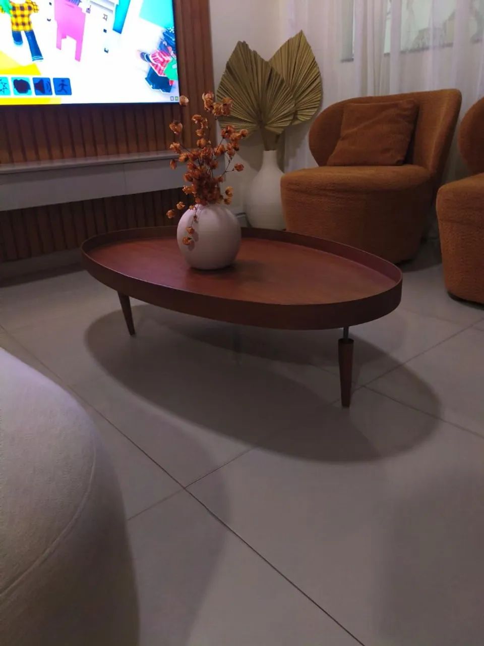 Mesa de centro toda em madeira - Foto 4