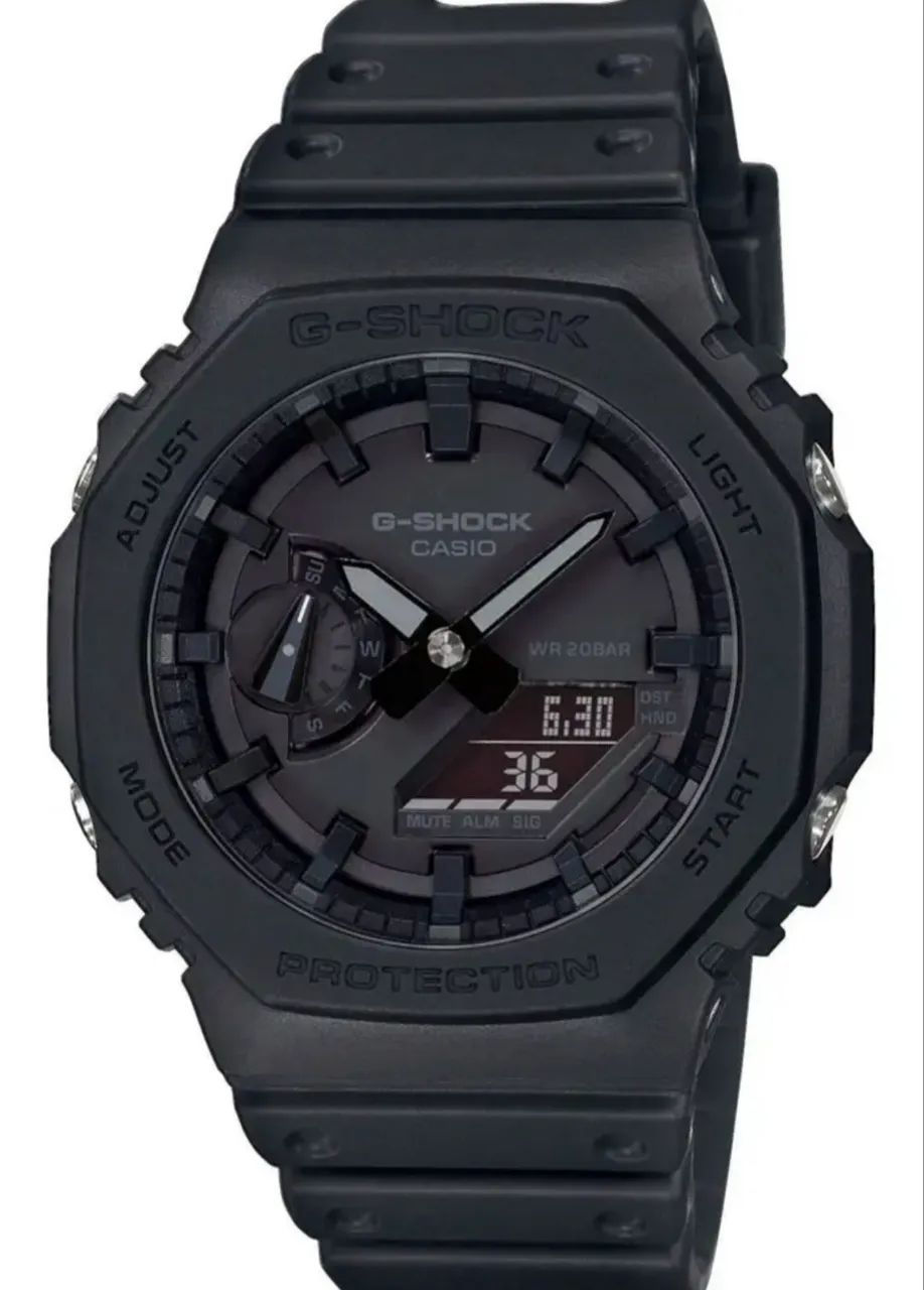 Relógio Casio G-Shock Masculino Carbon GA-2100-1A1DR Preto 4.8 |