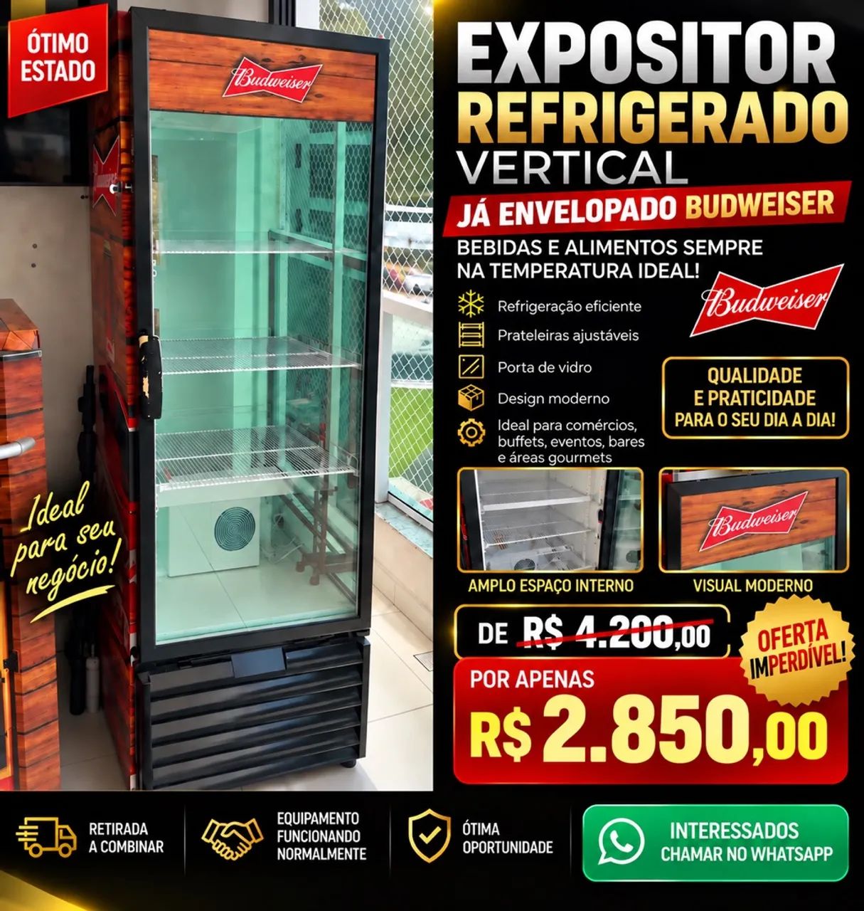 Expositor Vertical Refrigerado  - Foto 3