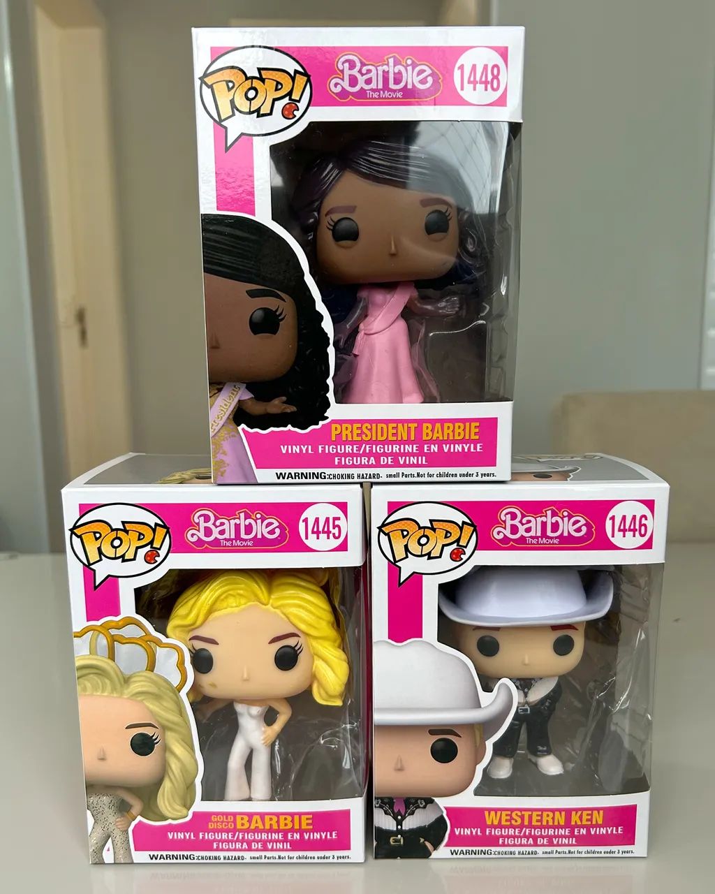 Funkos Pop Barbie R$40 cada