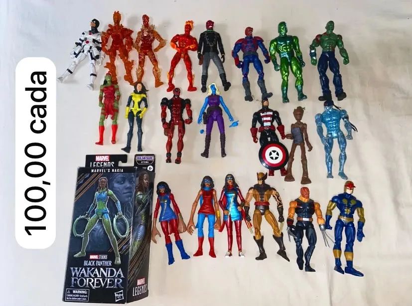 Bonecos marvel legends