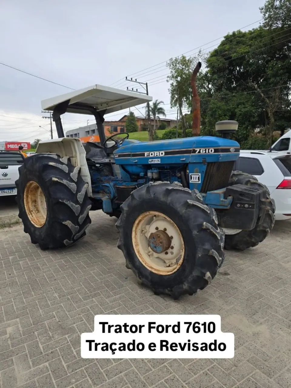 Trator Ford 7610 Traçado 4x4