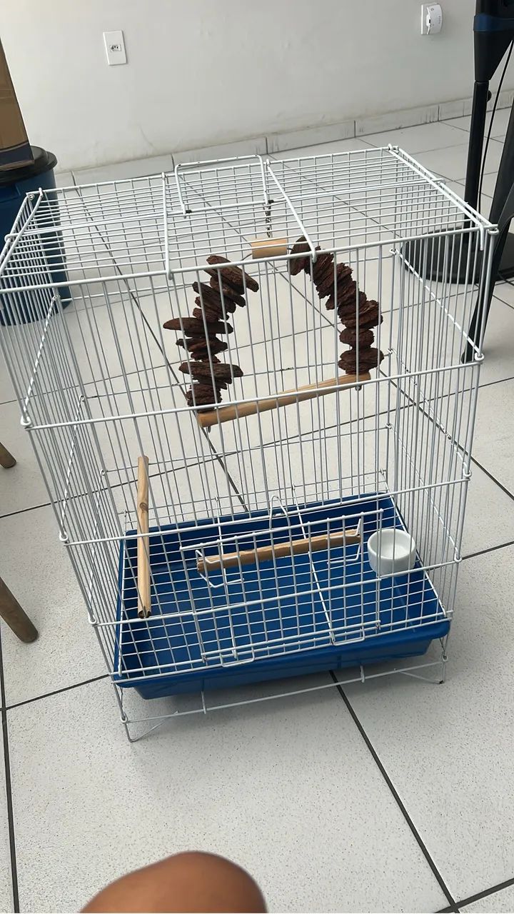 Gaiola para aves de médio/pequeno porte 