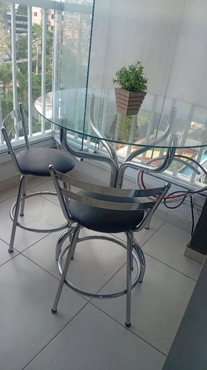 Mesa com duas cadeiras  - Foto 4