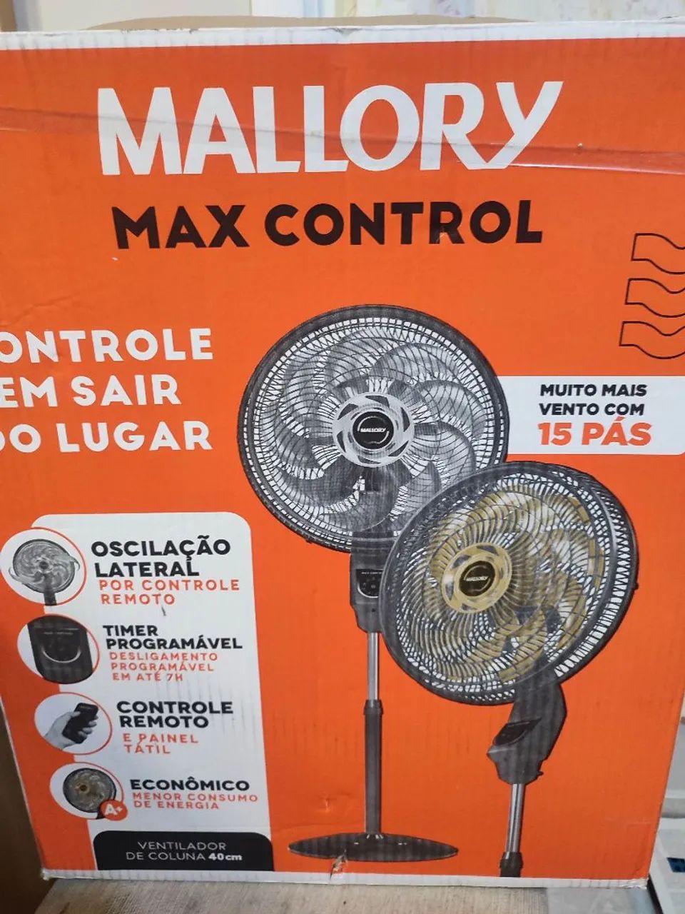 Ventilador Mallory Max Control - Foto 5