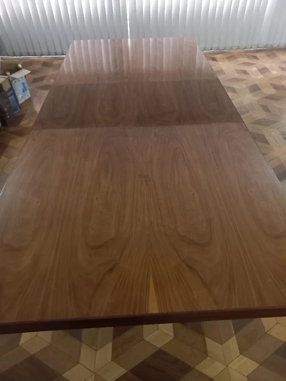 Mesa Vintage Retangular de Madeira Maciça - Foto 4