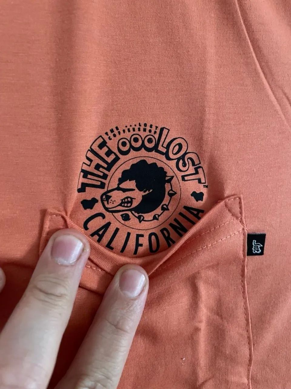 Camiseta Lost Logo Bolso Original 
