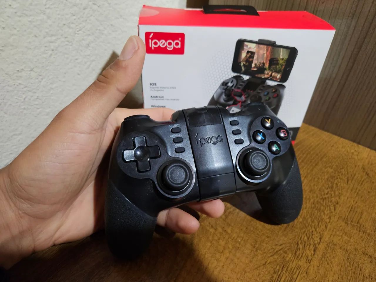 CONTROLE IPEGA MODELO PG-9076 PARA PS3/PS4/N-SWITCH/WINDOWS/ANDROID/IOS