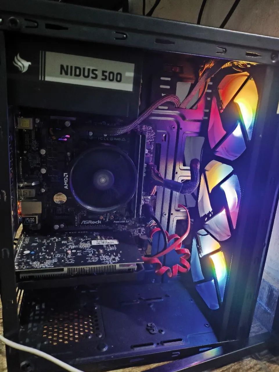 Pc gamer Ryzen e placa de vídeo  - Foto 2
