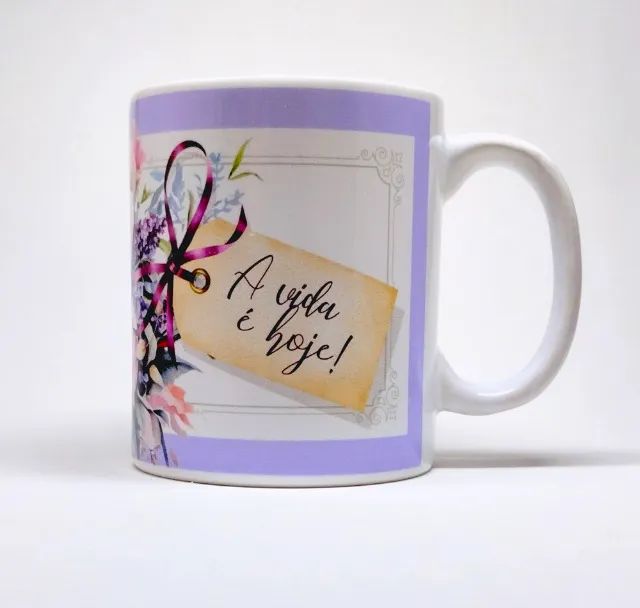 Caneca - A Vida É Hoje! - Zenir Disarz - Foto 4