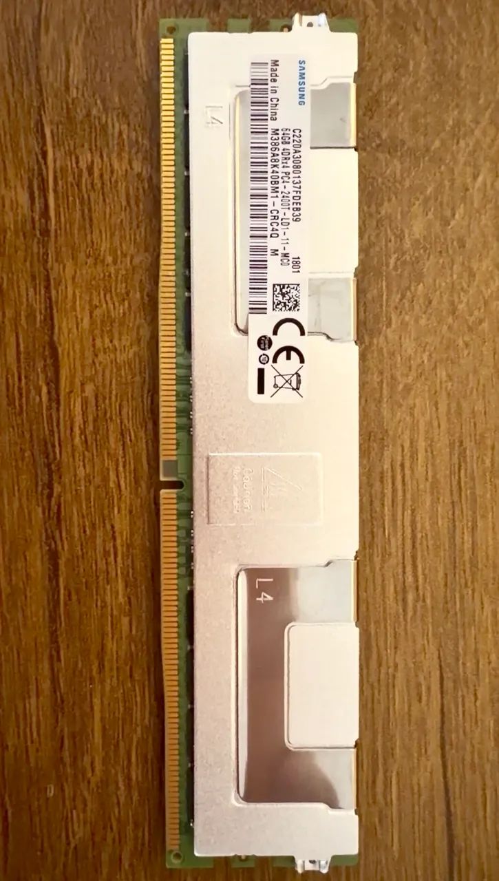 Memória 64gb ddr4 2400T Servidor 