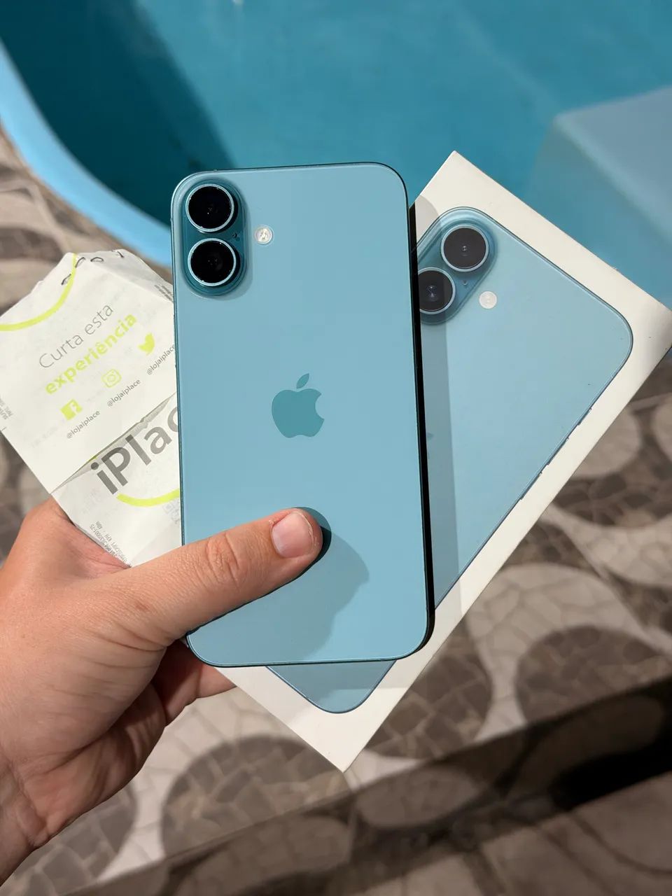 iPhone 16 Plus 256gb Com nota fiscal! 