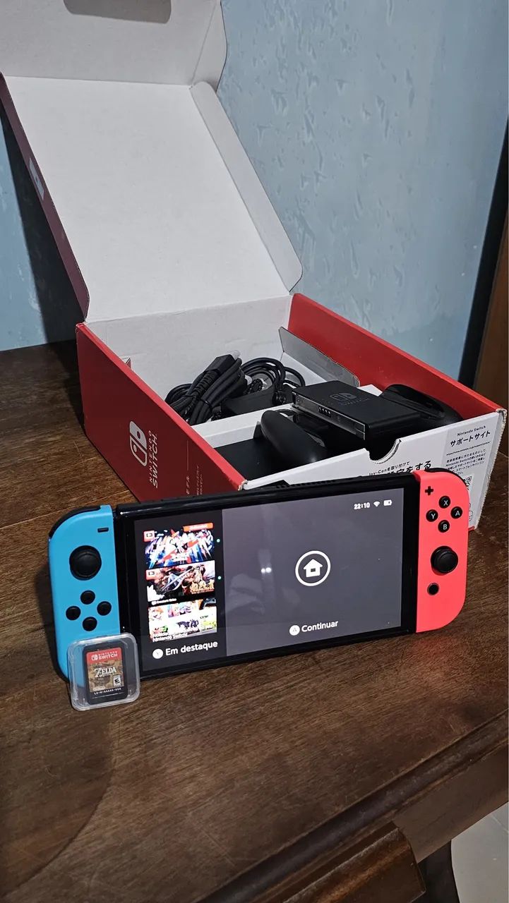 Console Nintendo Switch OLED Neon
