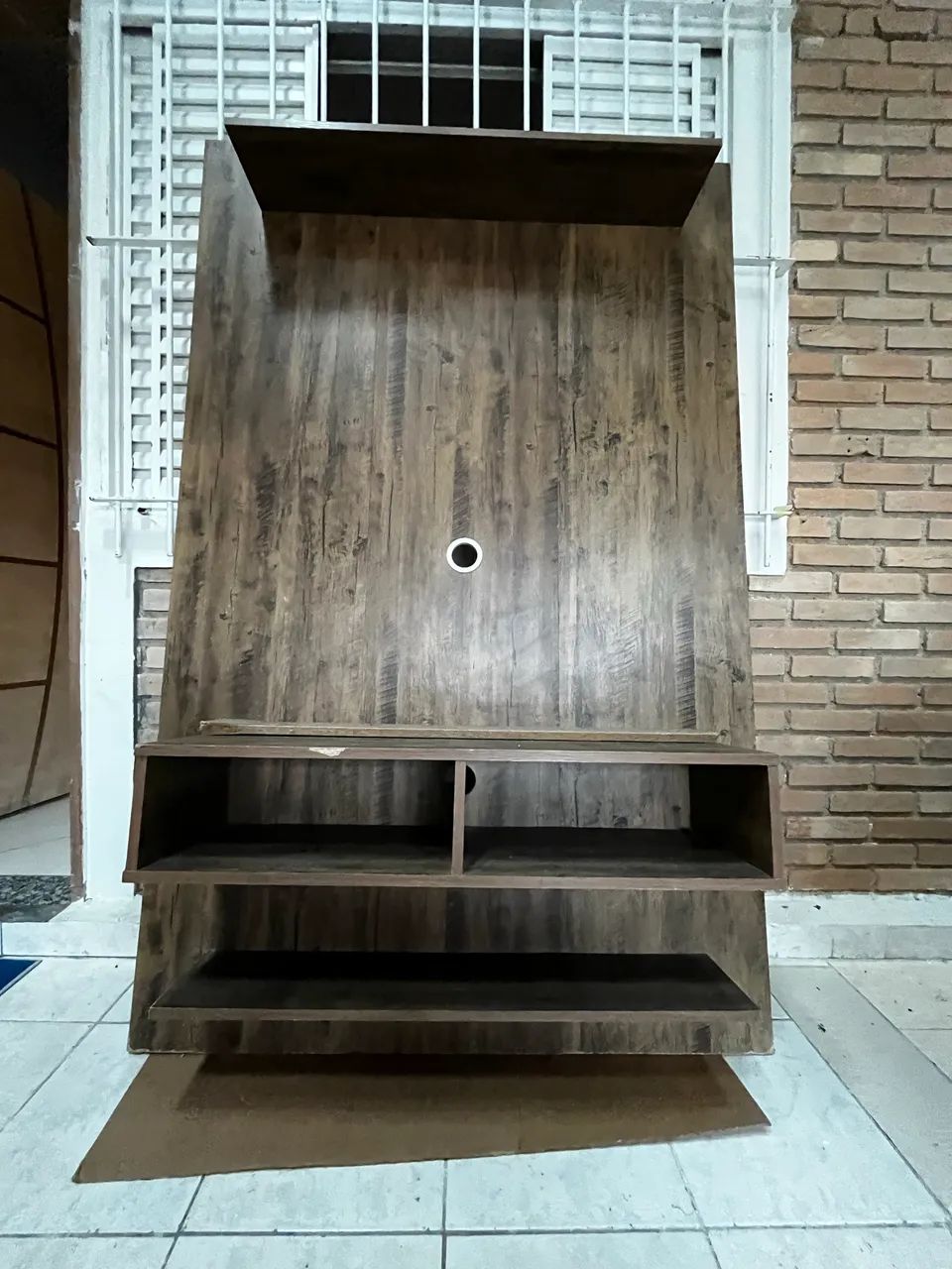 Painel para tv de madeira 