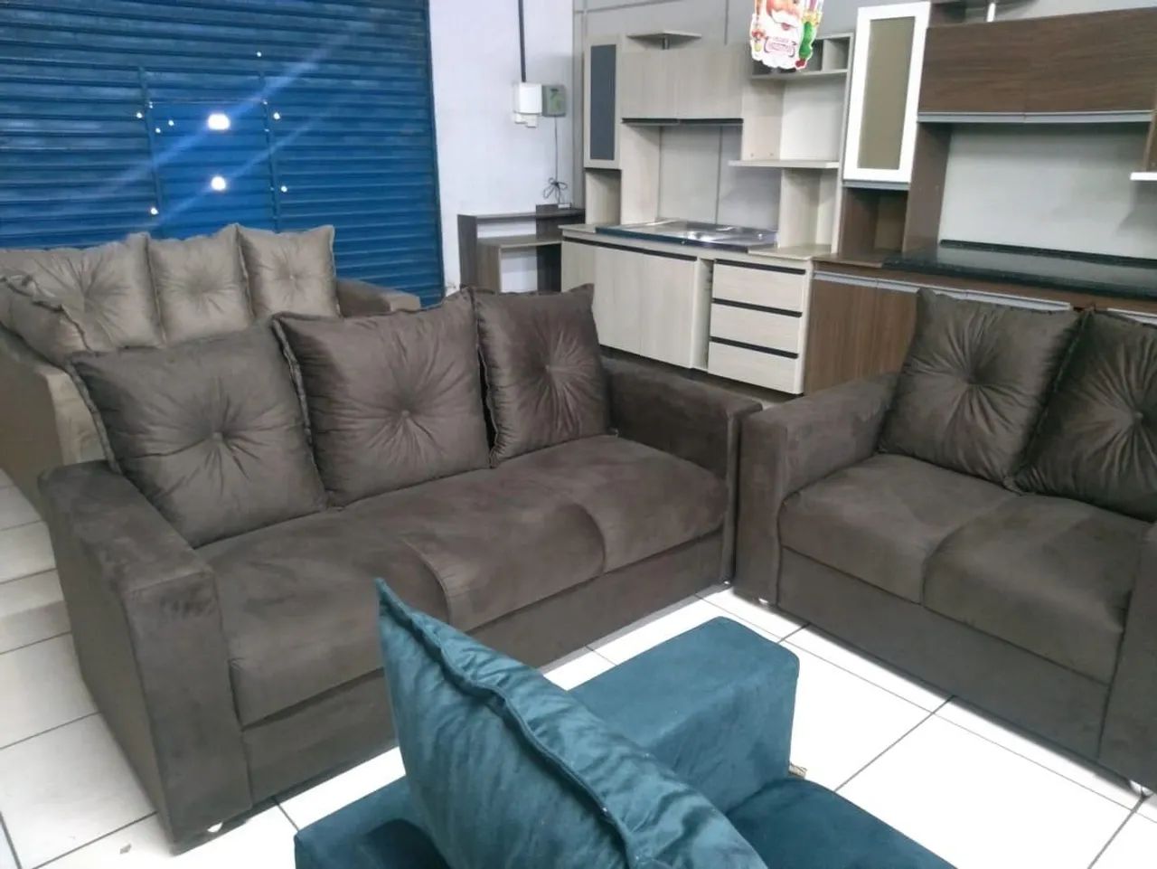 Sofá Yara de 2 e 3 lugares - Novo - Foto 5