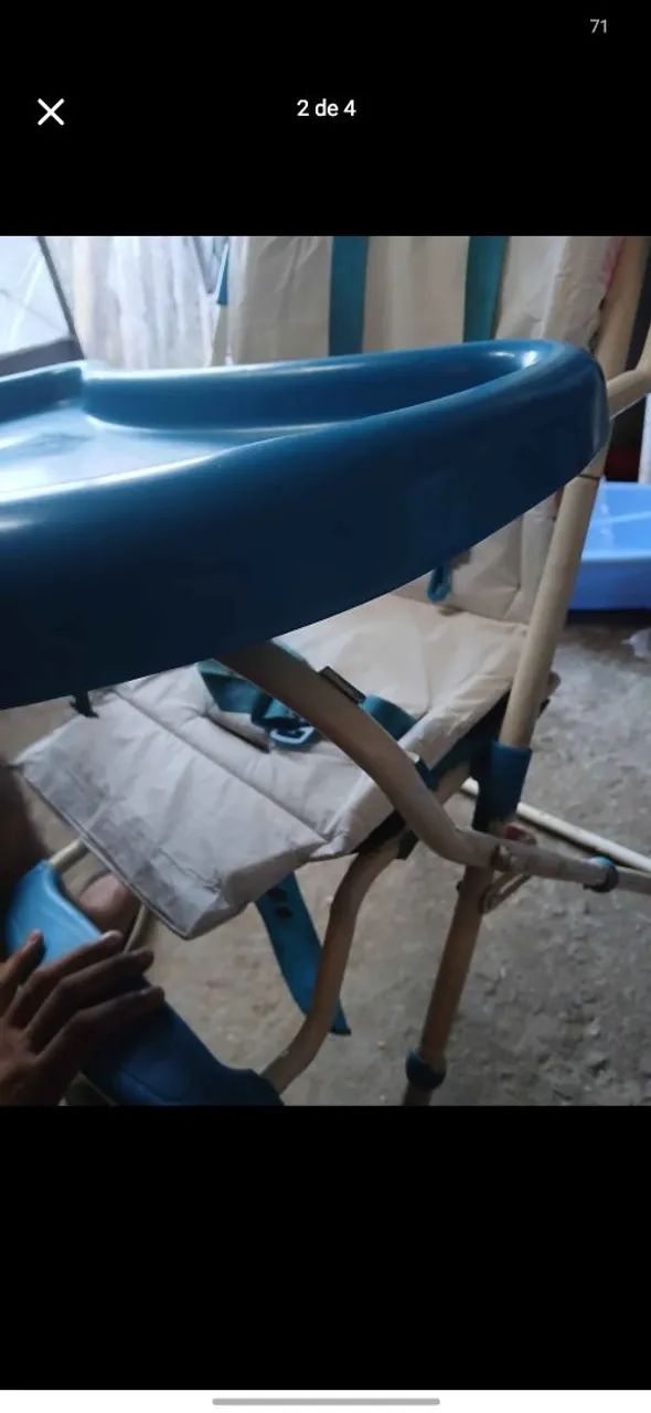 Cadeira alimentação  - Foto 2