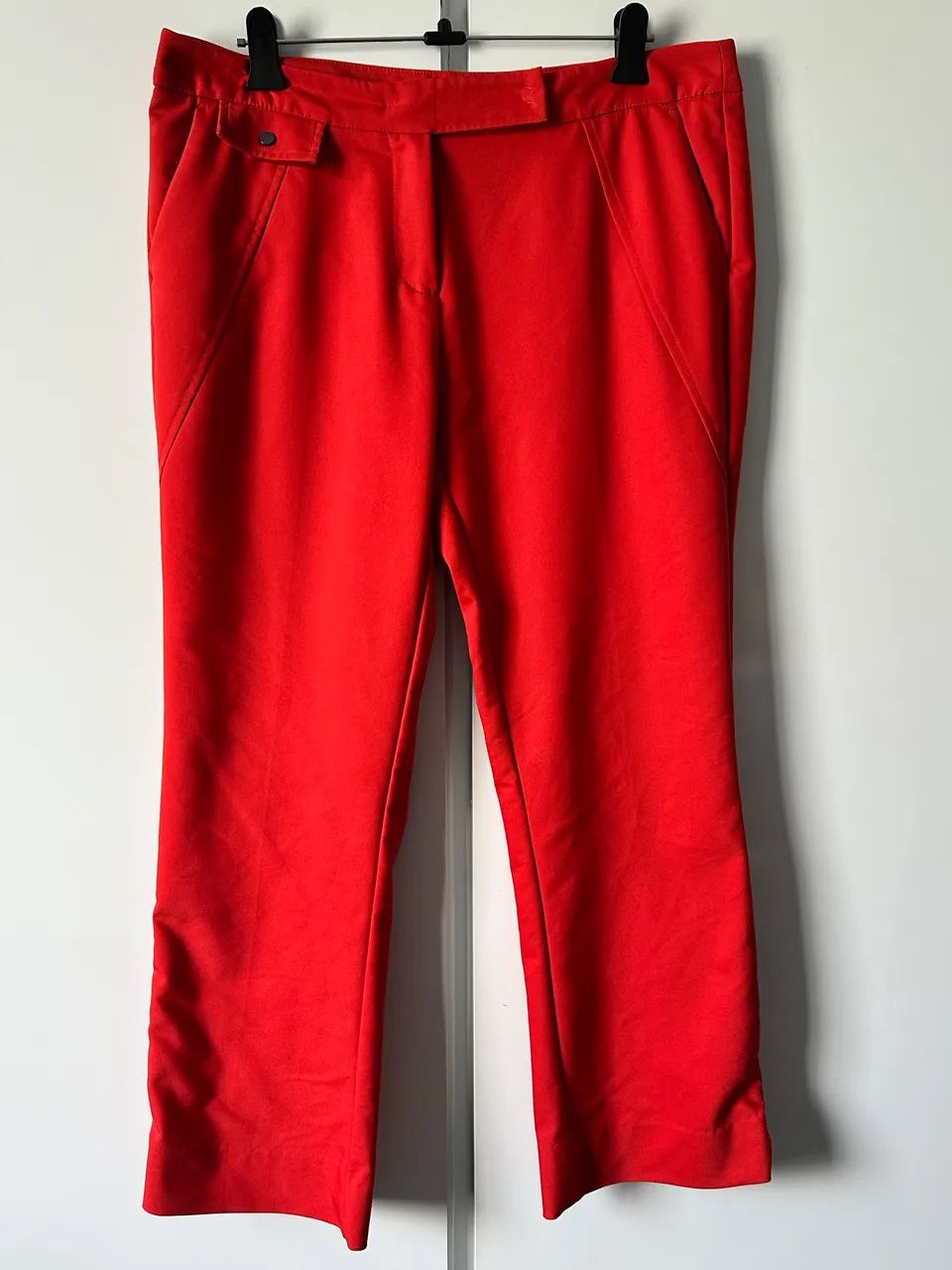Calça Cori alfaiataria vermelha - Foto 2