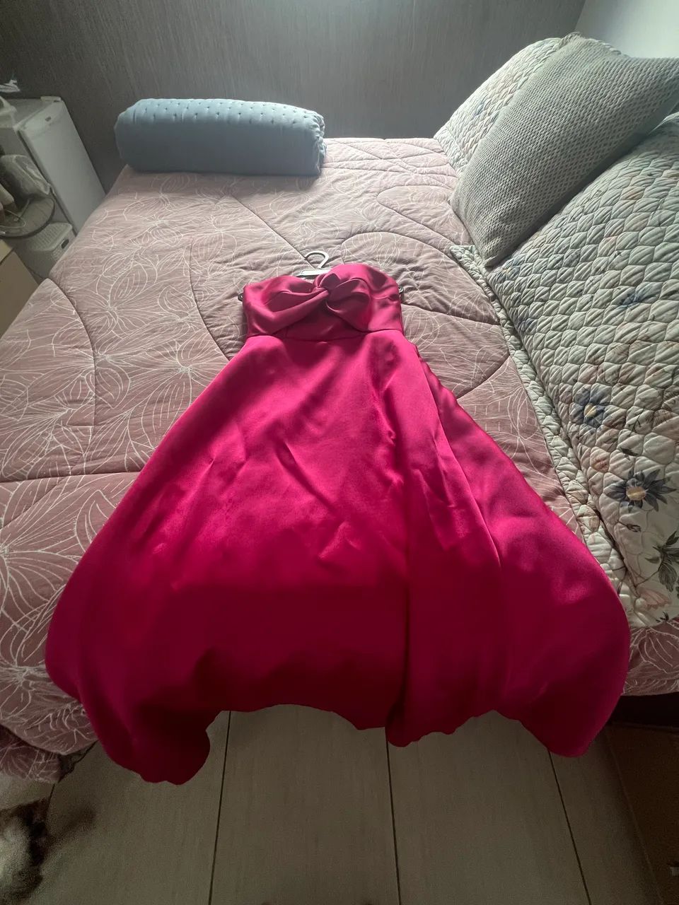 Vestido Badauê Rosa M - Foto 5