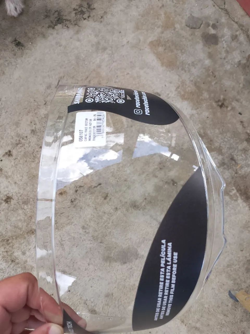 Vendo capacete RACE TECH tamanho 58 novo vai com as 2 viseira valor 250 - Foto 5