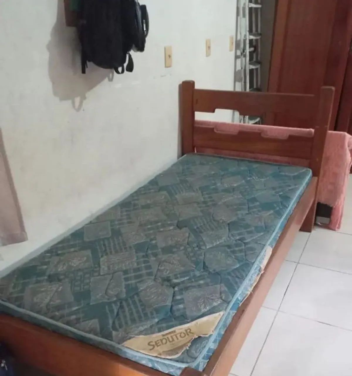 Cama de solteiro em madeira maciça!! - Foto 3