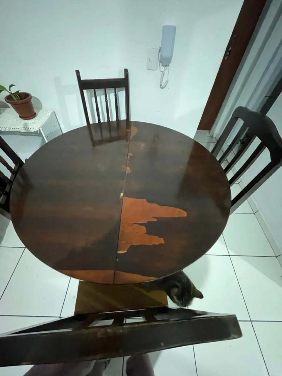 Mesa e cadeiras 