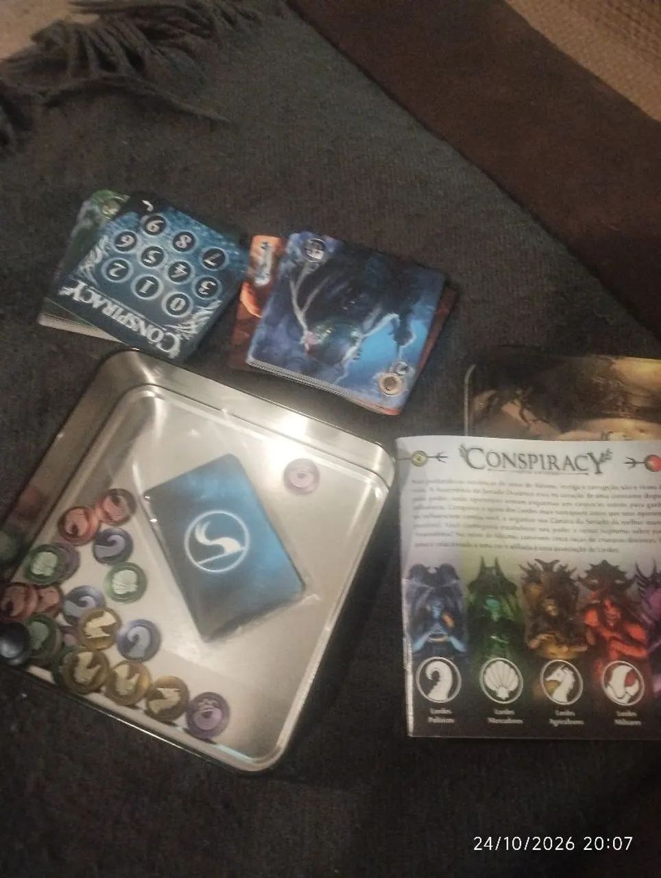 Boardgame Conspiracy - Lata Amarela  - Foto 3