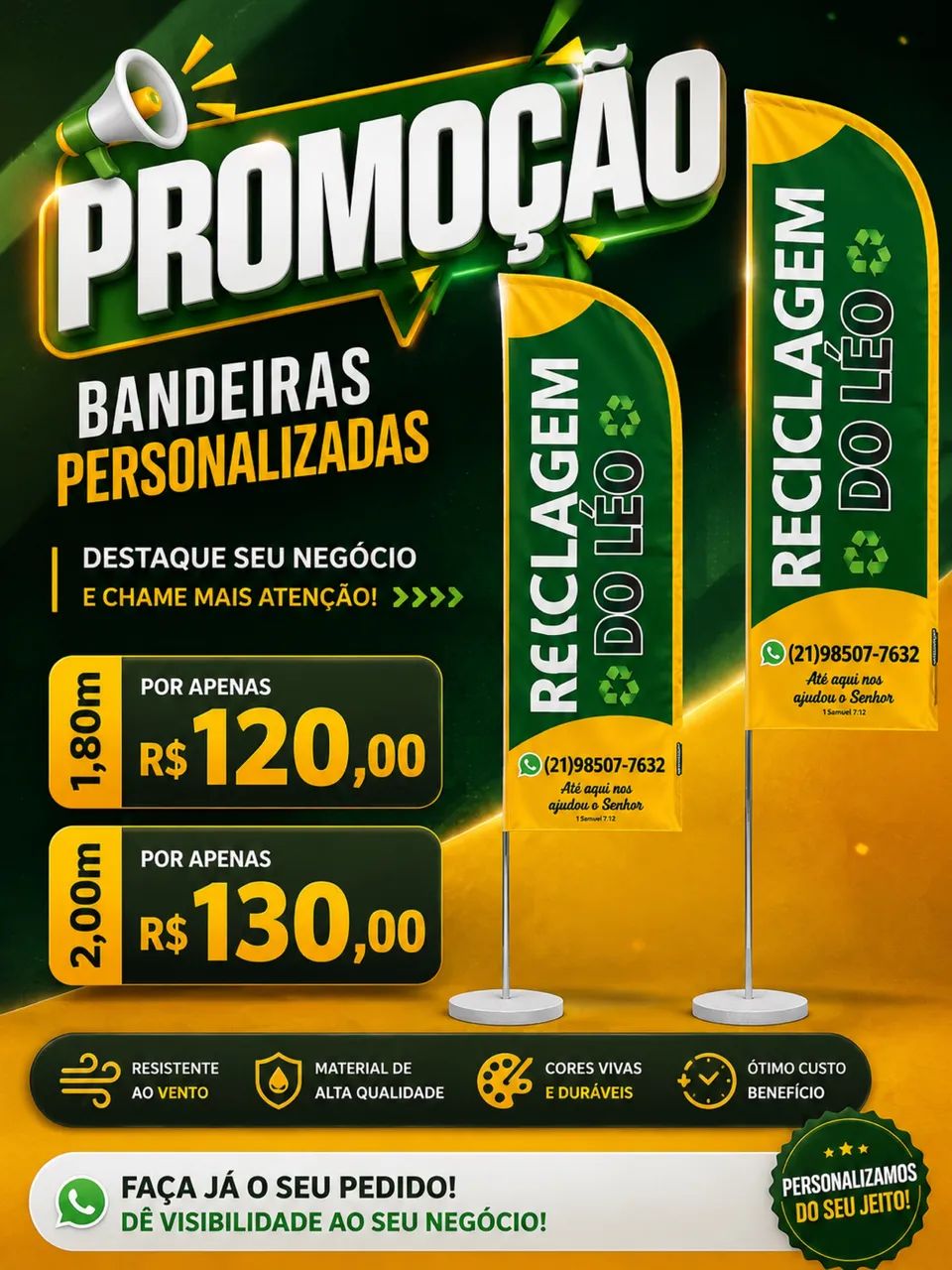 Bandeirola - Promoção Windbanner 