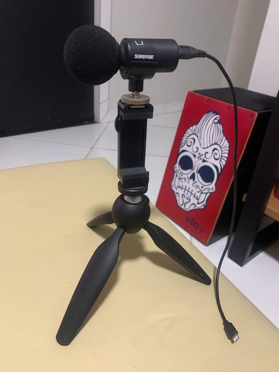 Microfone shure mv88 video kit