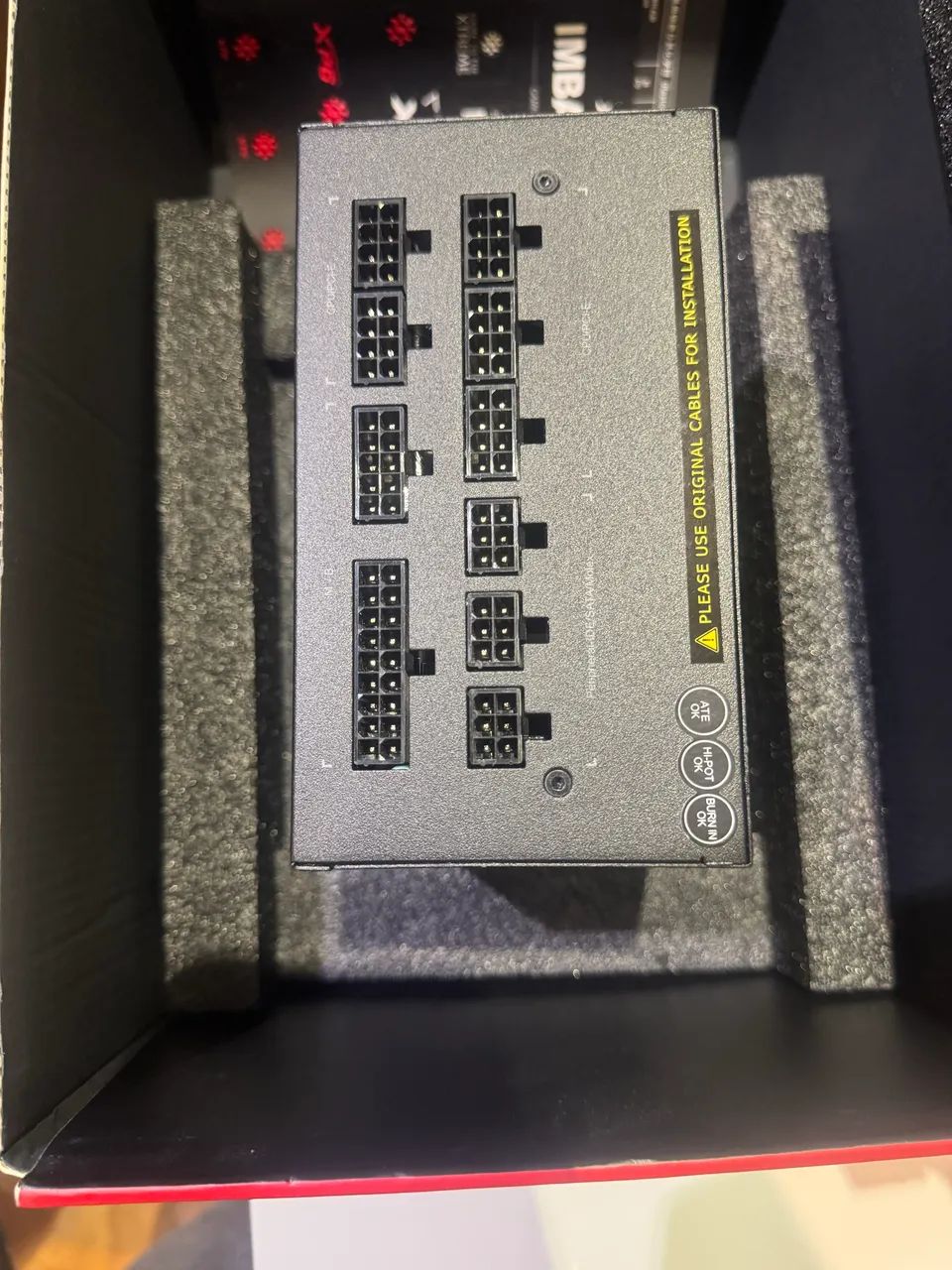 Fonte XPG Core Reactor 750W 80 Plus Gold Modular - Foto 4