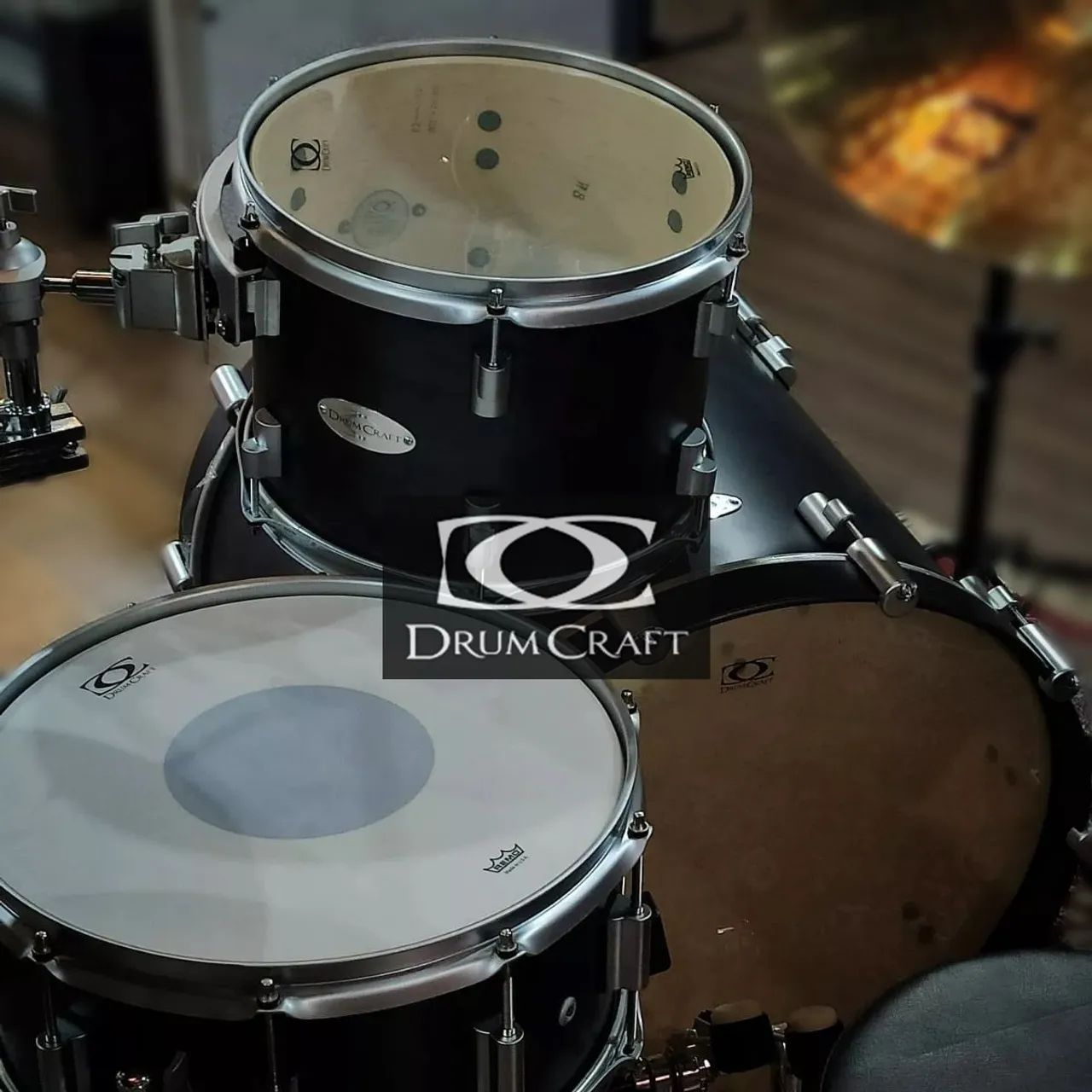 Bateria DrumCraft Series8 Rock Maple Shell Pack (Nova) - Foto 5